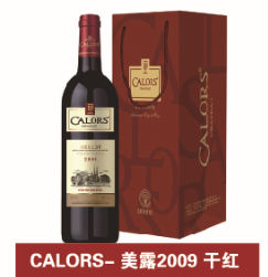 CALORS-美露2009干红葡萄酒单支礼盒