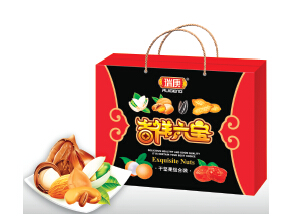 瑞庚吉祥六宝干果礼盒