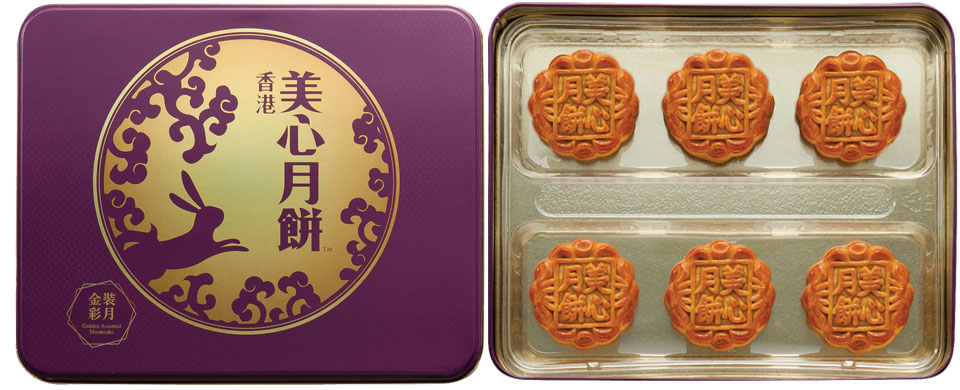 美心金装彩月月饼礼盒